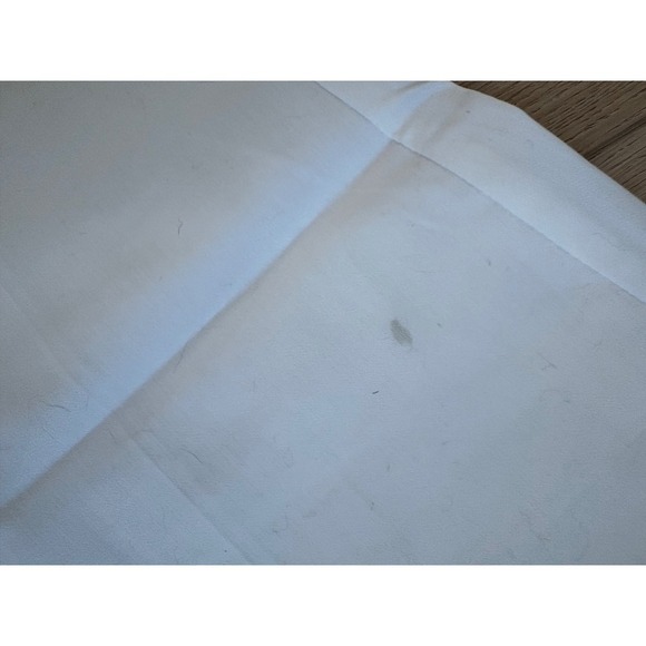 Express Editor White Cropped Pants Womens Size 4 Business Casual Career - Picture 3 of 6